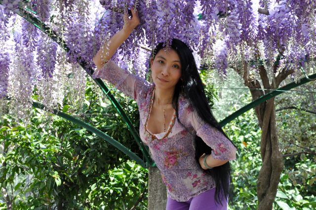 Chao Hsiu Chen  and Wisteria in Appia Antica - Rome 13