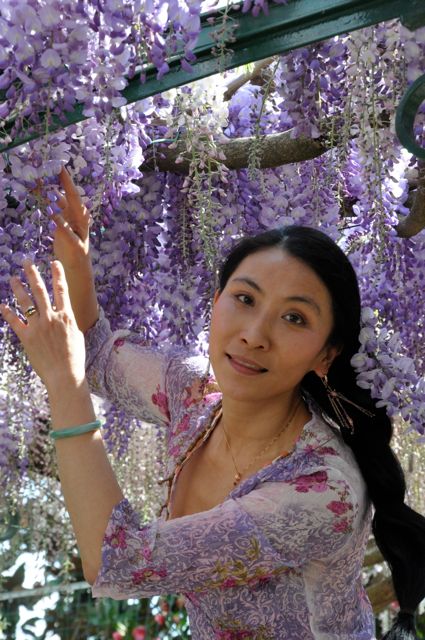 Chao Hsiu Chen  and Wisteria in Appia Antica - Rome 14