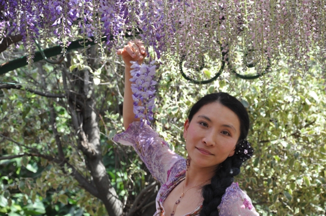 Chao Hsiu Chen  and Wisteria in Appia Antica - Rome 3