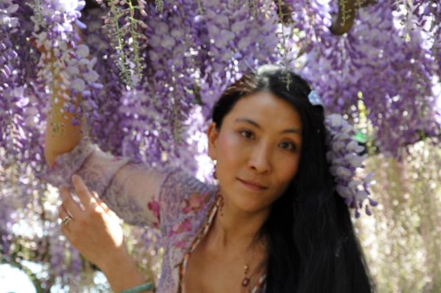 Chao Hsiu Chen  and Wisteria in Appia Antica - Rome 35 