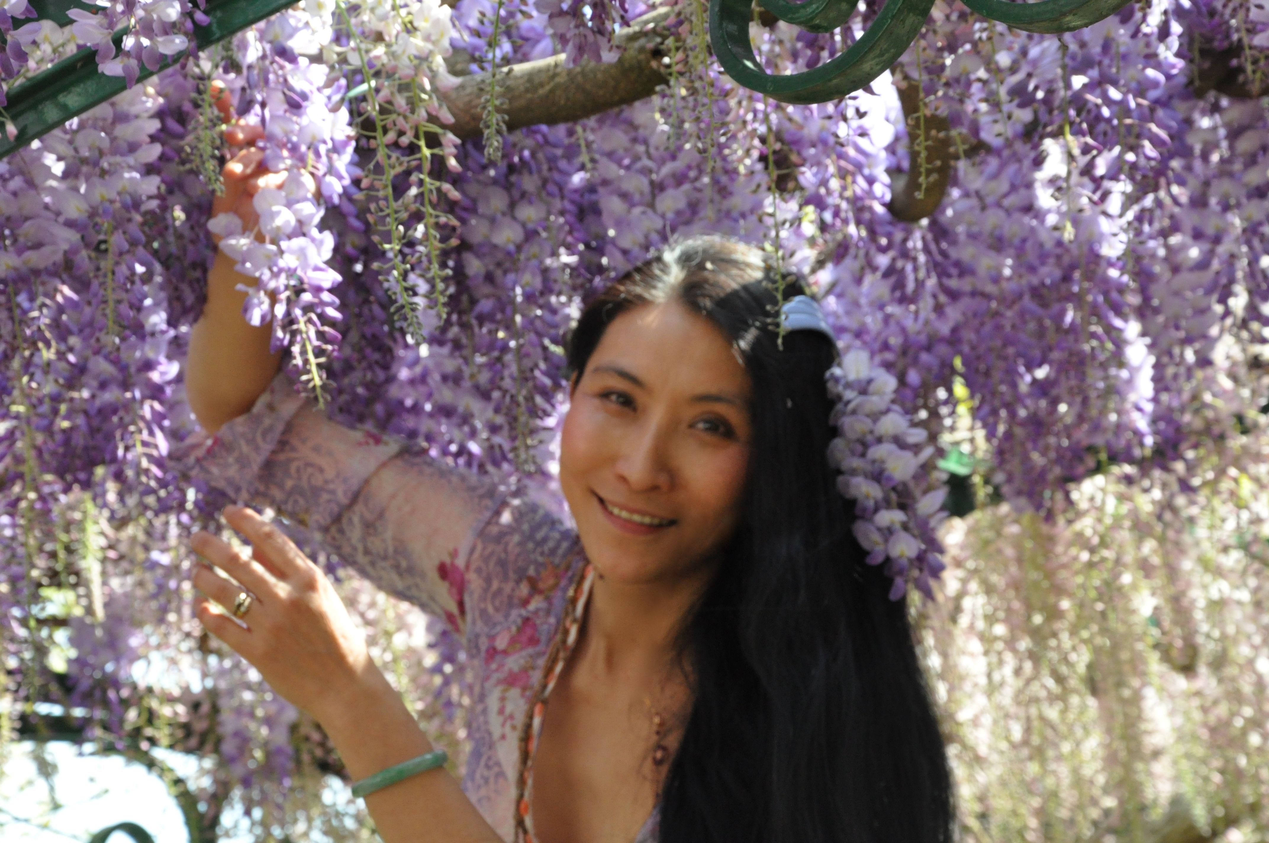 Chao Hsiu Chen and Wisteria in Appia Antica - Rome 2